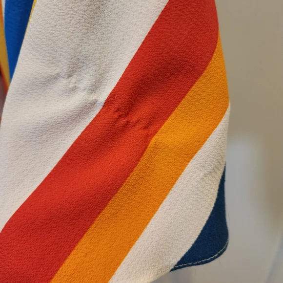 Julia jordan striped halter high low dress - Picture 8 of 9